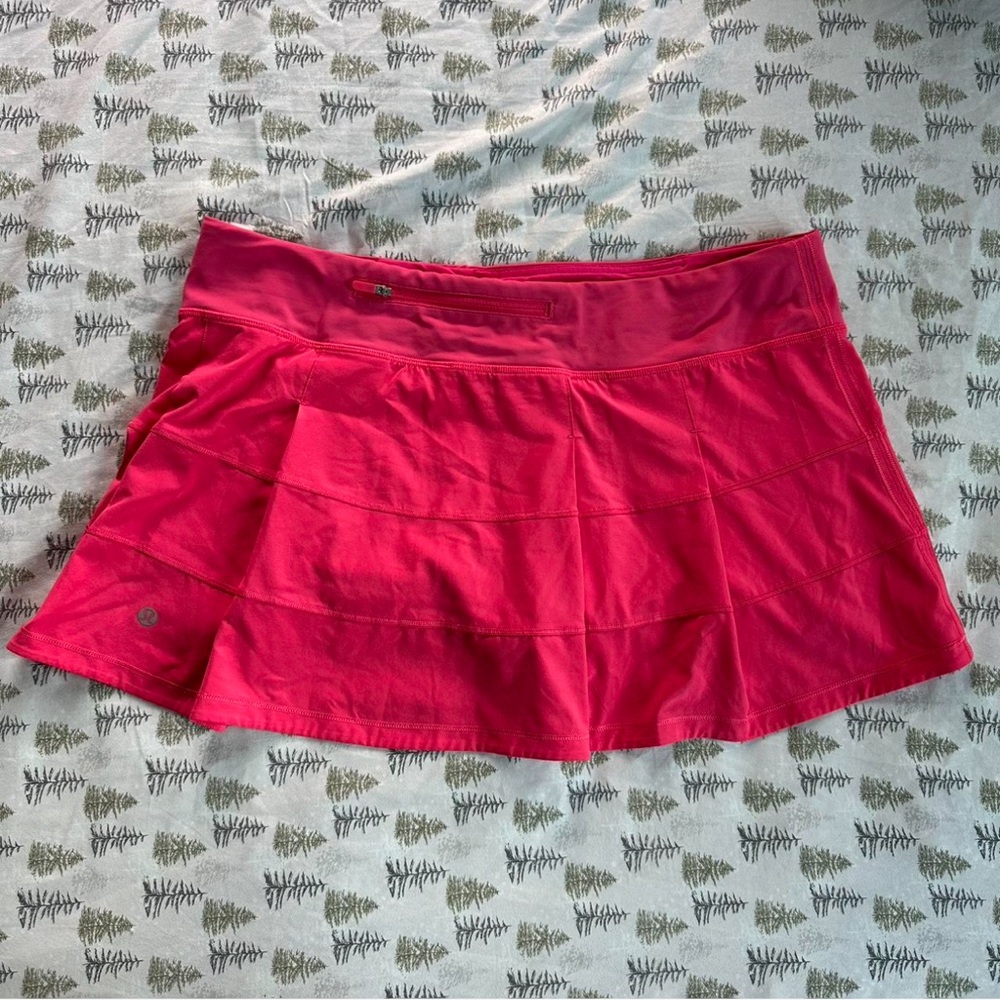 lululemon athletica Hot Pink Athletic Skort